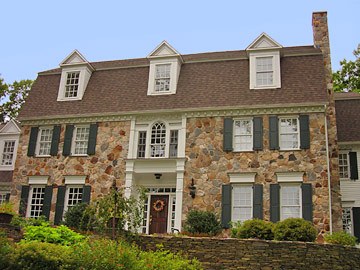trim and exterior house painting at beautiful avon ct home