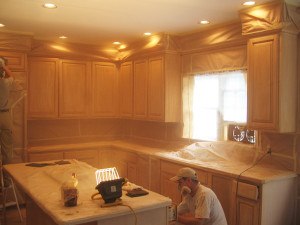 painting cabinets inside home avon ct