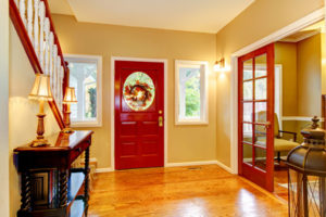 Bigstock Horse Ranch Entryway With Red 141422354