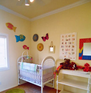 painting nursery with eco-friendly paint