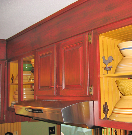 avon ct painted cabinets