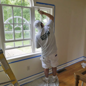 professional interior painting project in farmington ct