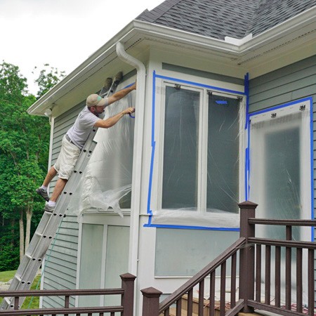 exterior painting prep in ct
