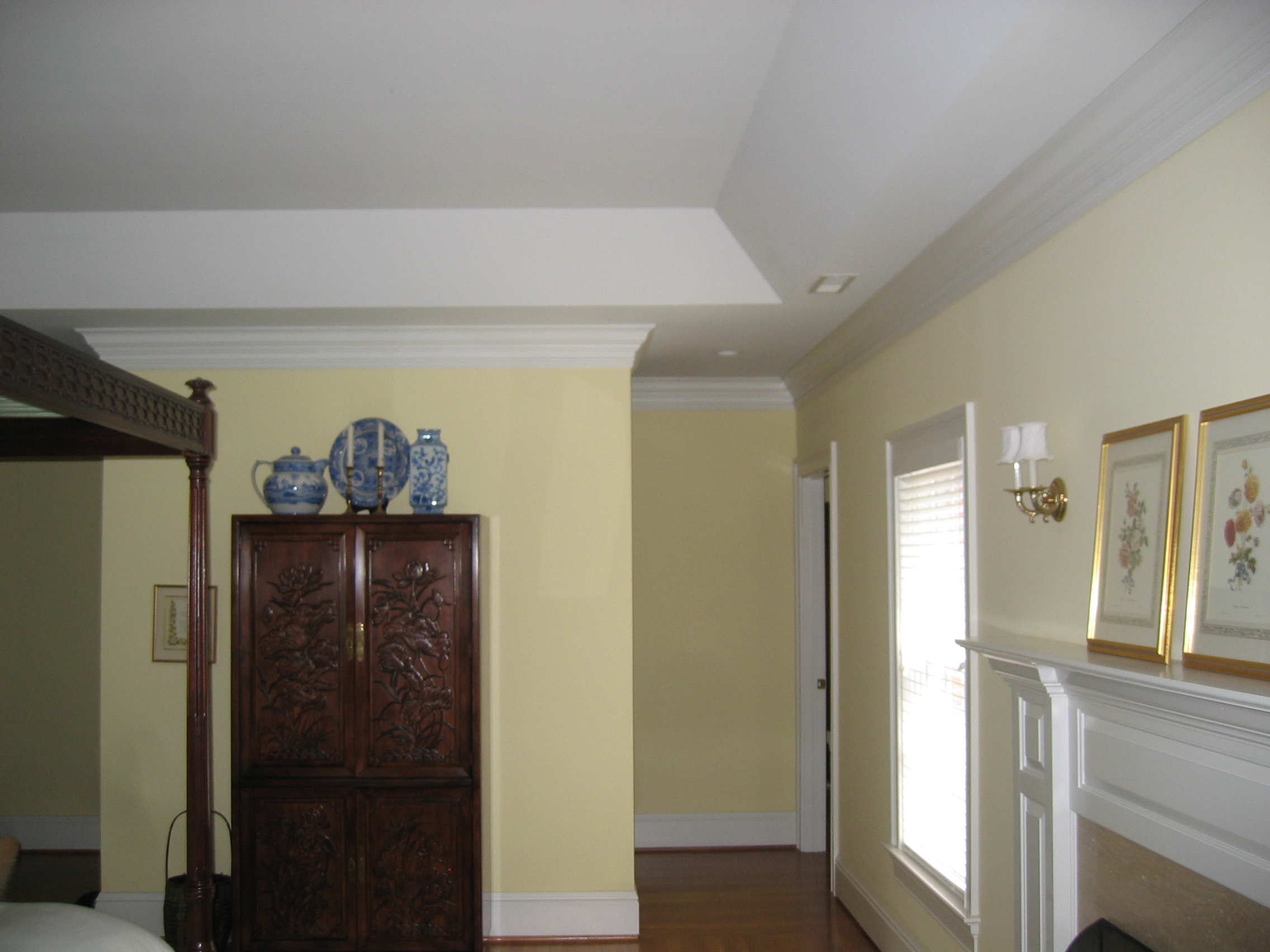 Yellow Interior Painting, Farmington, CT