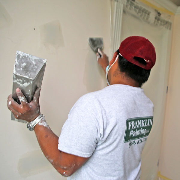 Patching the interior painting surface, canton ct