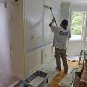 Time for a fresh coat of house paint. Call our painting company for an estimate