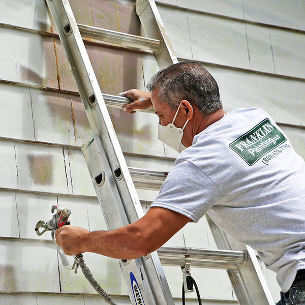 Cold Weather Exterior Painting in Essex CT