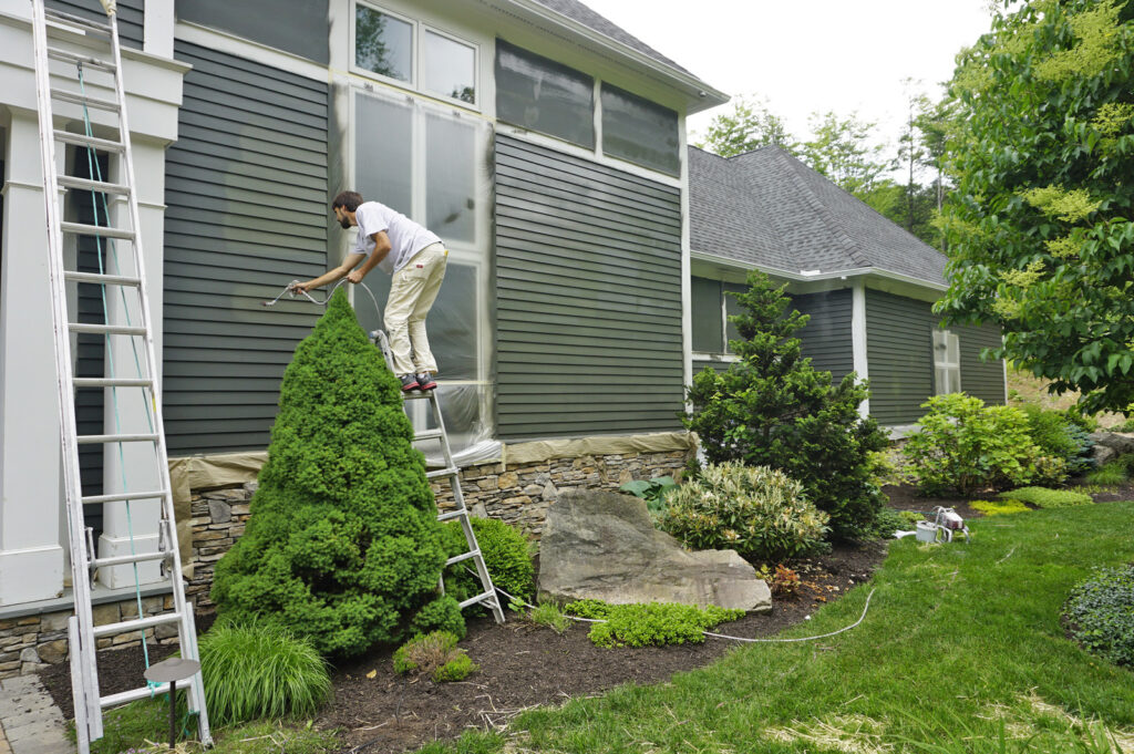 Spring Exterior Home Painting in Rocky Hill CT