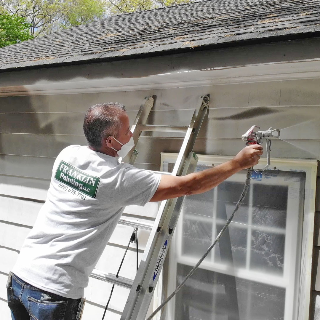 Painting home exteriors in West Hartford, CT