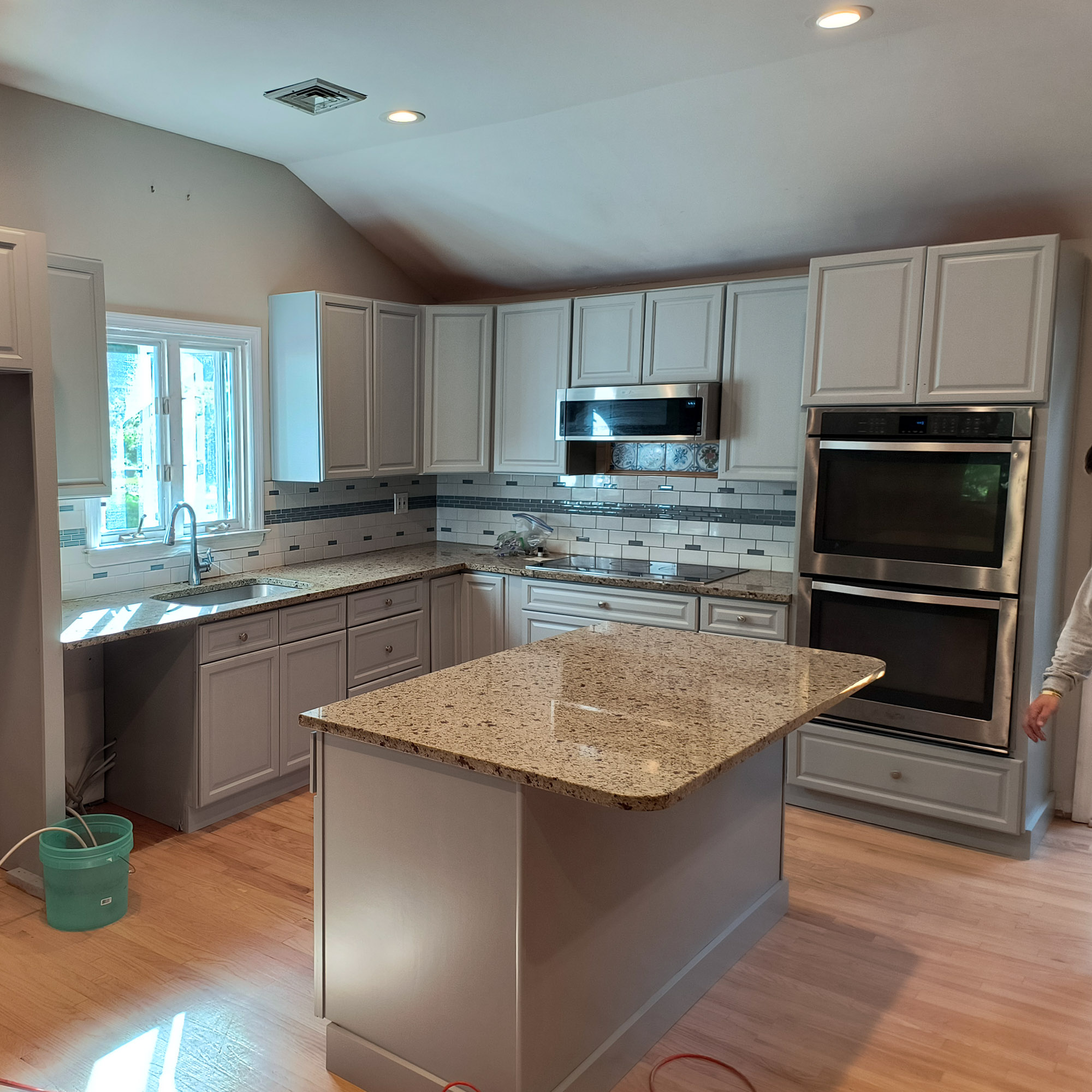 Professional cabinet repainting in Simsbury, CT