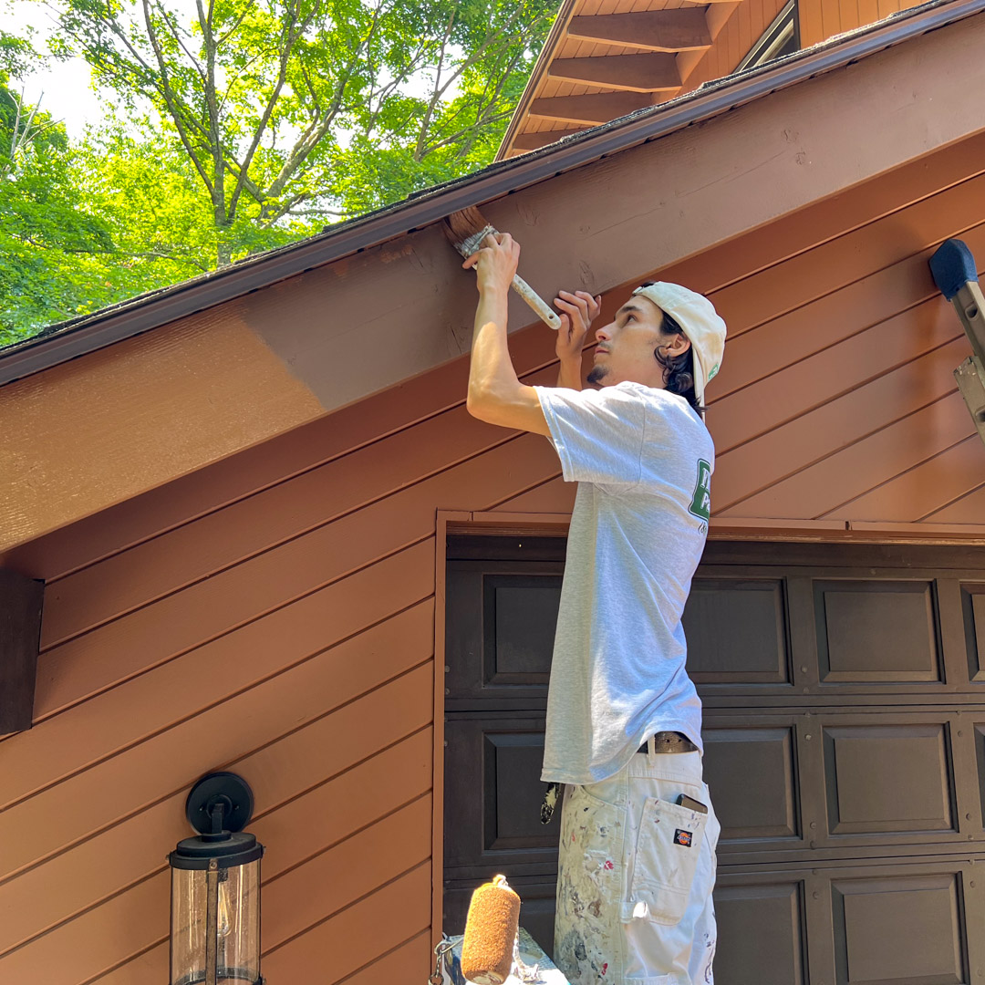 Exterior home painting in Guilford & Rocky Hill, CT