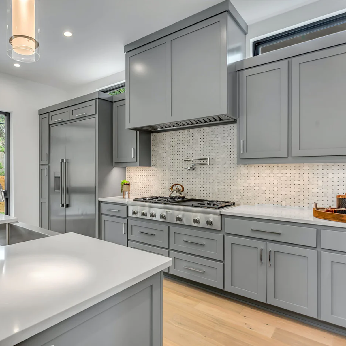 Cabinet painting and refinishing in West Hartford, CT