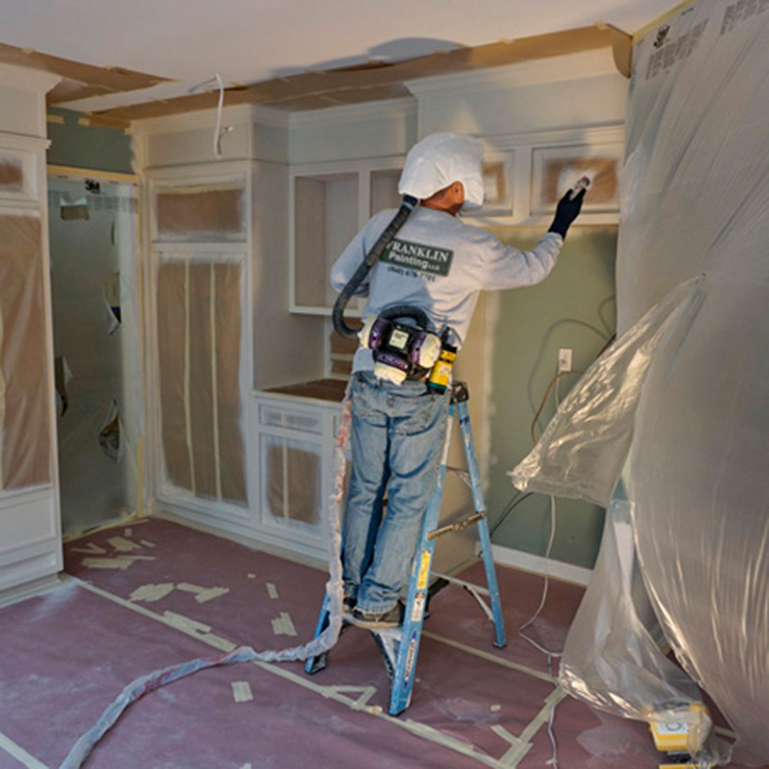 Cabinet refinishing and painting in Essex, CT